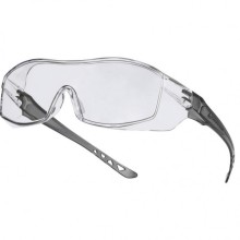 Safety glasses over optical glasses, Hekla, colorless glass, Delta Plus