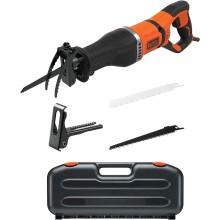 BLACK & DECKER, Reciprocating Saw with Kit Box, BES301K-QS