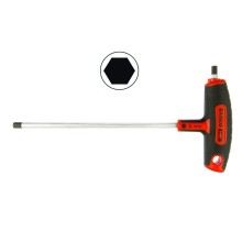 T-handle screwdriver for hexagonal head screws 4mm, 150mm