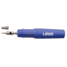 Soldering iron with gas