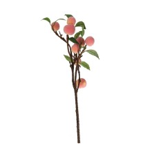 Artificial branch GREENLAND H50cm with peaches