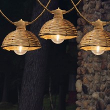 Party lights CHARM 10-LED bulbs / 4,5m, warm white light