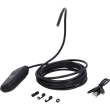 Wi-Fi videoscope set, Ø 5.5 mm 0° HD front camera 3.5m, KS Tools