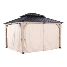 Side curtainsfor gazebo CEDAR 3x4m