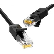 Аксессуары для подключения, LAN-кабель / 6e cat / RJ45 / 2 м / черный, Ugreen