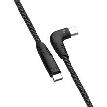 Silicon Power cable USB-C - USB-C Boost Link 1m, grey