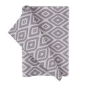 Table mat HOLLY OUTDOOR 43x116cm, grey rhombus