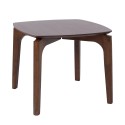 Side table HAYDIE 60x60xH50cm, walnut