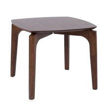 Side table HAYDIE 60x60xH50cm, walnut