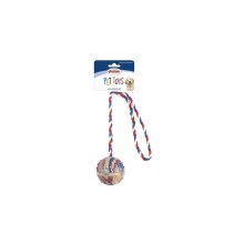 Рекордная собачья жизнь, резиновый мяч со шнурком, 34 см