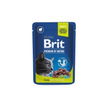 Brit Premium Lamb for Sterilized wet cat food 100g