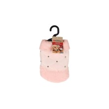 Flamingo pink dog coat Coco 20cm