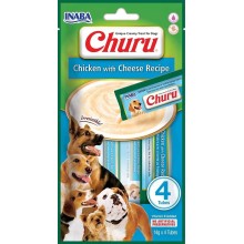 Churu dog treat with chicken and cheese 4x14g