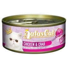 Aatas Cat Creamy Chicken & Crab canned food for cats 80g