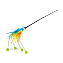 Cat & Rina toy with feathers for cats 55cm