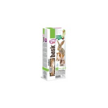 LoLo Pets Smakers 3in1 treat sticks for rodents with nuts, wild berries and popcorn 3 pcs 135g