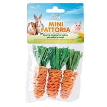 Record toy Carrot for rodents 8cm