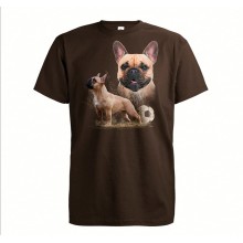 T-shirt French Bulldog size M