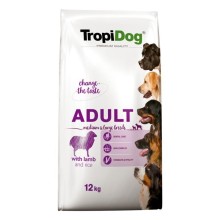 TropiDog Premium Lamb with Rice dog food 12kg