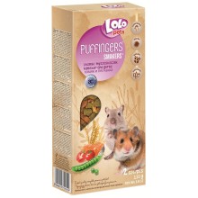 LoLo Pets Puffingers chewing sticks for hamsters and gerbils 2 pcs 110g