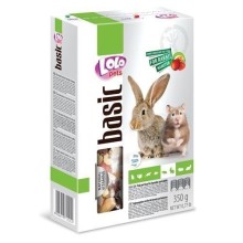 LoLo Pets Foody supplementary food for rodents with fruits 350g