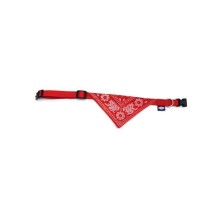 Record dog leash with towel S 35-50cm red