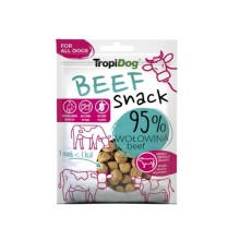 TropiDog Beef Snack dog treat 70g