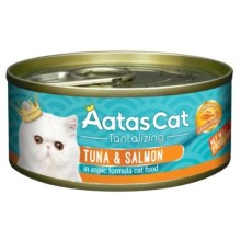 Aatas Cat Tantalizing Tuna & Salmon canned for cats 80g