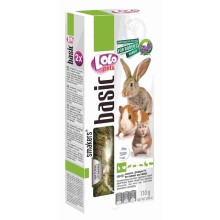 LoLo Pets Smakers treat sticks for rodents and rabbits with alfalfa 2 pcs 110g