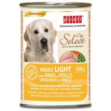 Select Adult Light Turkey & Chicken can for dogs 400g