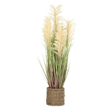 Artificial plant IN GARDEN H87cm, beige sorghum, grass with pot