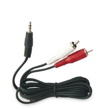 GSC (1949318) 3.5mm stereo / 2RCA cable 1.8m