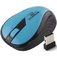 Titanium TM114T WIRELESS 3D OPTICAL MOUSE BLUE