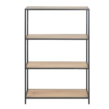 Shelf SEAFORD 77x35xH114cm, oak