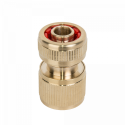 Quick connector without stop 1/2" - BRASS