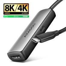 Адаптер ввода/вывода USB-C - HDMI/0,16M RVC-HI8KPD AXAGON