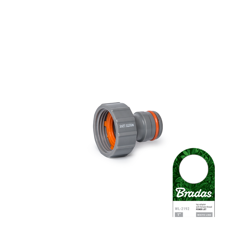 WHITE LINE Tap adapter with 1" female - Power-Jet