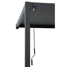 Gazebo MIRADOR 3x4m, with 2-poles