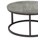 Coffee table BRITE D60xH32cm, grey