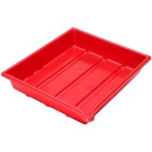 BIG tray 24x30cm, red