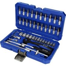 Chuck set, 1/4``, 46-piece, Brilliant Tools