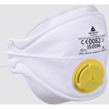 Respirator, with valve M1205V D, foldable, 10 pcs. FFP2, Delta Plus