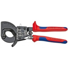 Cable cutter D32mm/240mm2 for Cu + Al cable, Knipex
