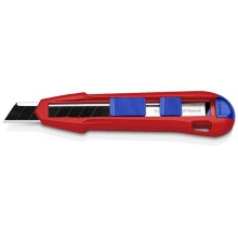 Knife with breakable blade Cutix, 18mm blade, blade support, Knipex