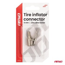 Tire inflation adapter 6 mm zinc alloy