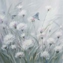 Oil painting 60x60cm, dandelion 2