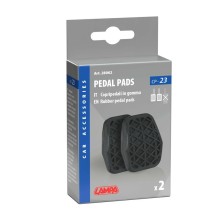 A set of pedal covers for the clutch and brake pedal