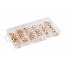 Copper washers 110 pcs. 6.4-15.9mm