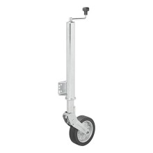 Trailer support wheel 60mm 300kg foldable