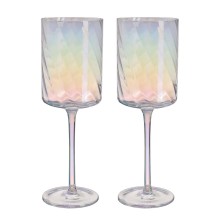Wine goblet DOLCE 2pcsH23,3cm, transparent